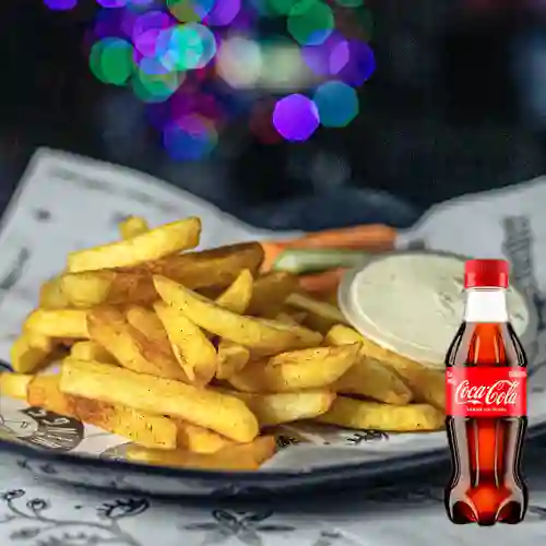 Combo Papa a la Francesa + Coca Cola Original 250ML