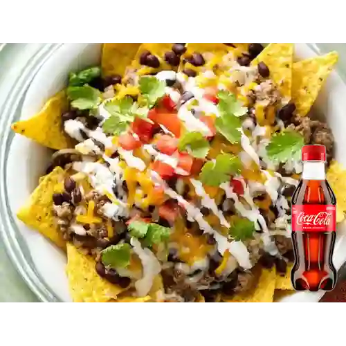 Combo Nachos Especiales + Coca Cola Original 250ML
