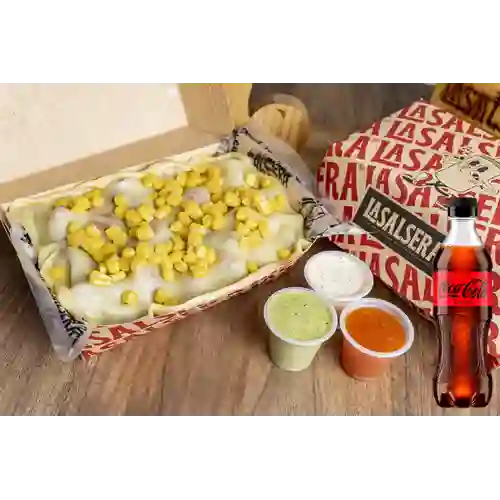 Combo Salchipapas Guantanamera + Coca-Cola ZERO 400ml