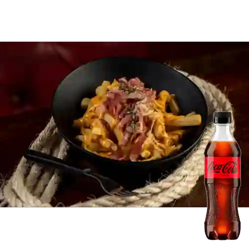 Combo Papas Bacon + Coca-Cola ZERO 400ml