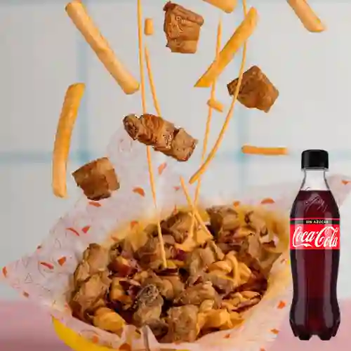 Combo Paparrón + Coca-Cola Sin Azúcar 500 ml