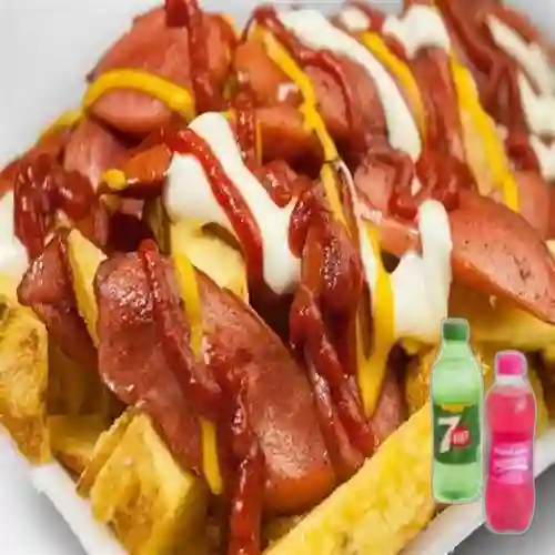 Combo Chori Papa + Manzana 250ml