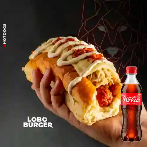Combo Perro Siberiano + Coca Cola Original 400 ml