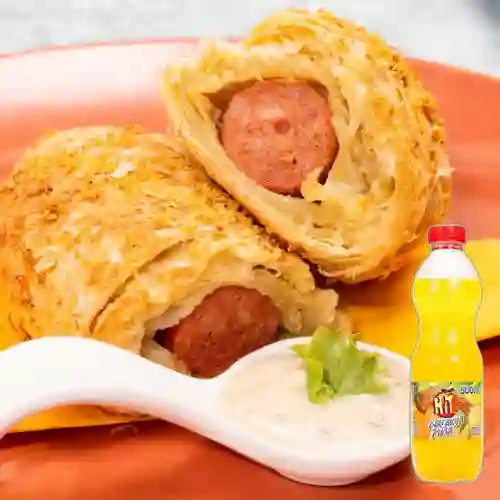 Combo Palidog + Hit Piña Naranja 500 ml