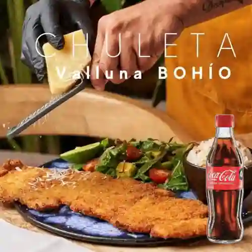 Combo Chuleta Valluna Bohio + Coca-cola Sabor Original