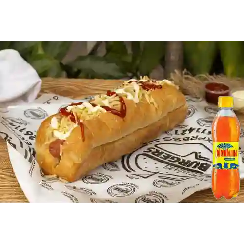 Combo Perro Sencillo + Colombiana 250 ml