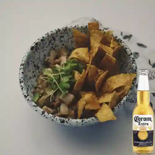 Combo Molcajete + Corona 350 ml