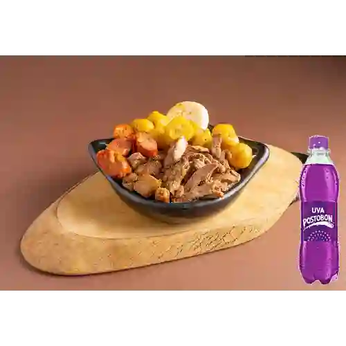 Combo Megapicarne + Uva Postobon 250 ml