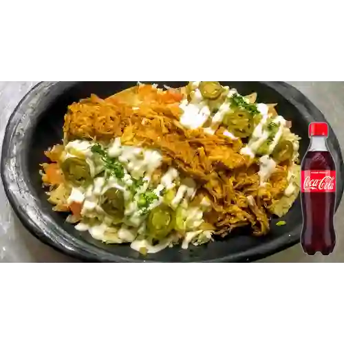 Combo Nachos Jungla + Coca-Cola Sabor Original 400 ml