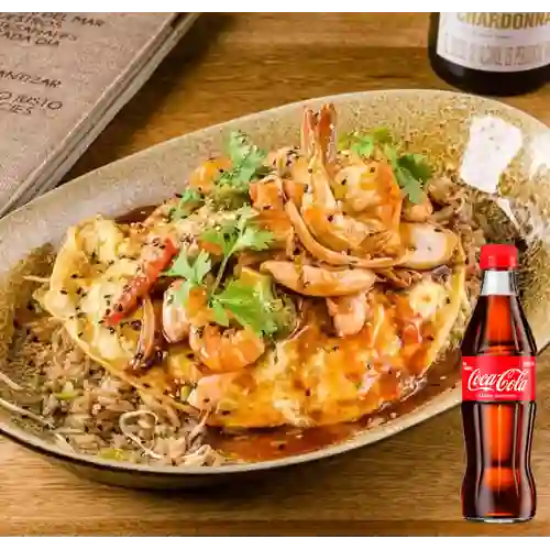 Combo Chaufa Mixta + Coca Cola Original 300ML