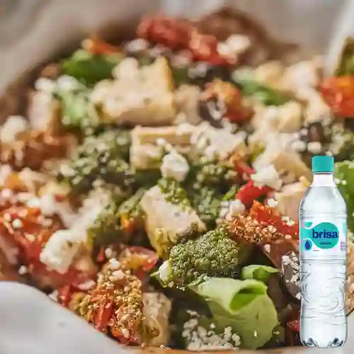 Combo Bowl Greco + Brisa Sin Gas 600ML