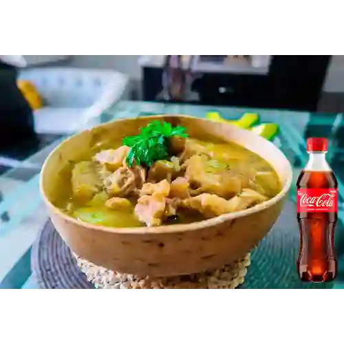 Combo Totumazo de Mondongo + Coca Cola Original 400 ml