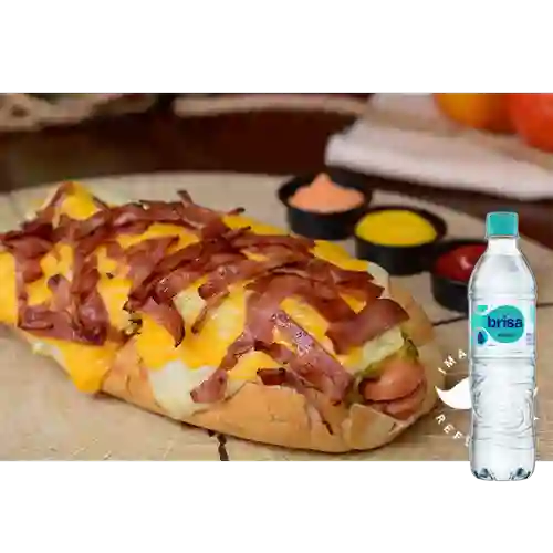Combo Perro Americano + Brisa Sin Gas 600ML
