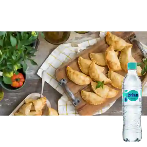 Combo Empanadas + Brisa Sin Gas 600ML