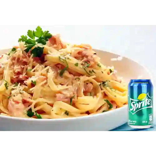 Combo Pasta Carbonara + Sprite Original 350 ml