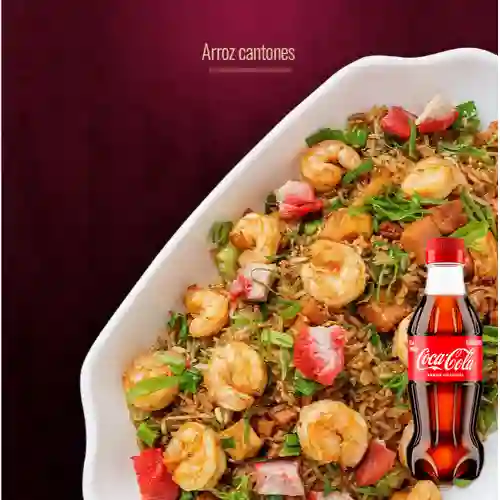 Combo Arroz Frito Especial + Coca Cola Original 250ML