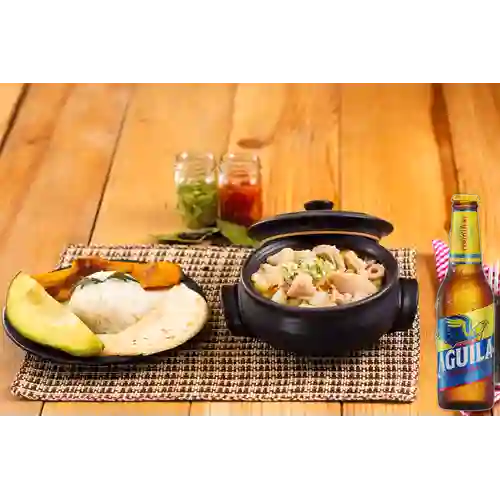 Combo Sopa de Mondongo + Aguila 330 ml