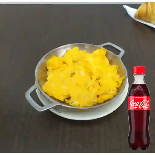 Combo Huevos Revueltos + Coca-cola 400 ml