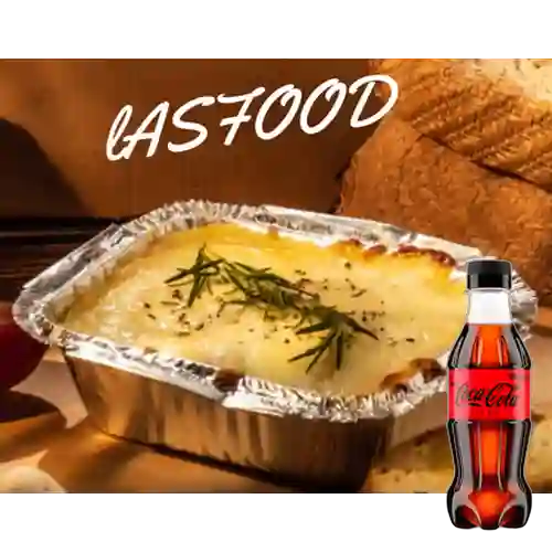 Combo Lasaña de Pollo + Coca-Cola Zero 250 ml