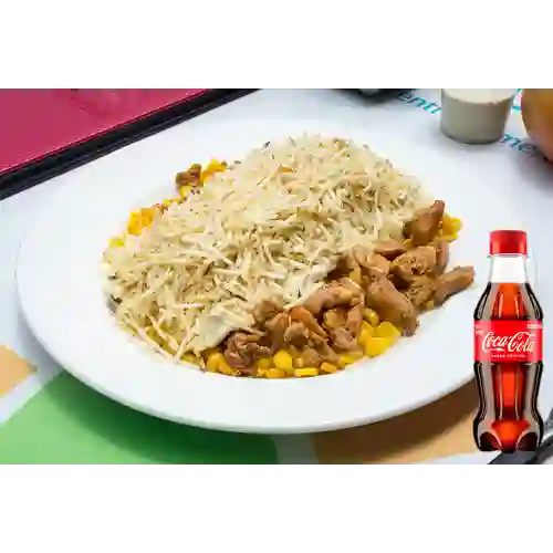 Combo Mazorca con Pollo + Coca Cola Original 250ML