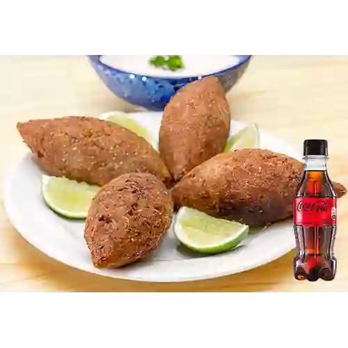 Combo Kibbes + Coca Cola Sin Azúcar 250ML