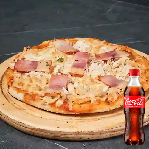 Combo Pizza Campesina + Coca Cola Original 400 ml