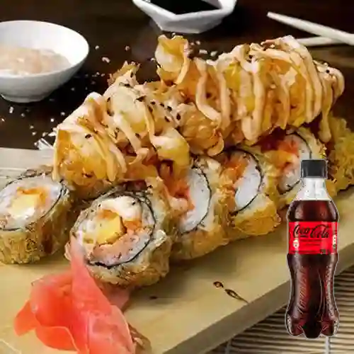 Combo Sushi Explosión Roll +Cocacola S/az 400ml