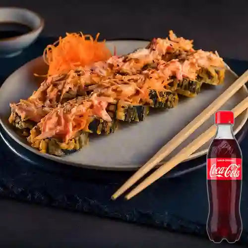 Combo Crazy Roll + Coca-Cola Sabor Original 400 ml