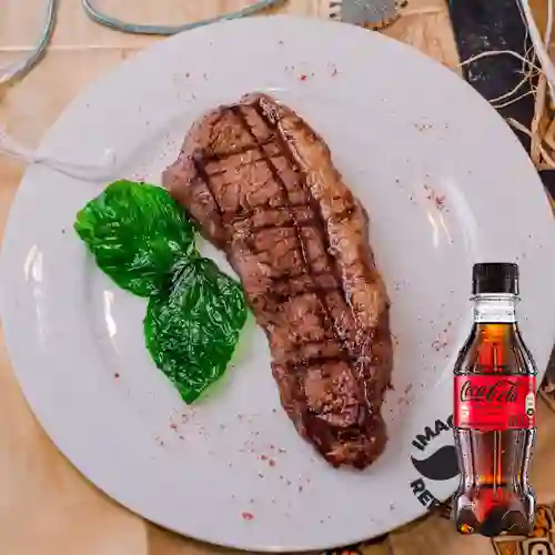 Combo Punta de Anca + Coca Cola Sin Azúcar 250ML