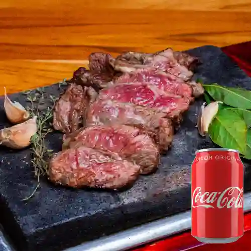 Combo Rib Eye (400 Gr) + Cocacola Orig 330 ml