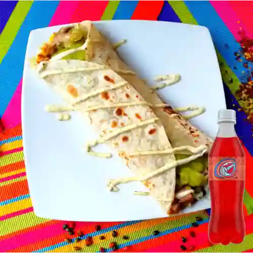 Combo Burrito Chilli Cheese + Premio 400ml