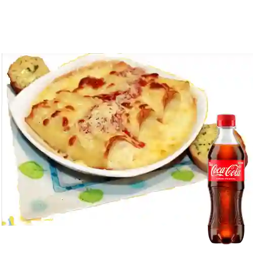 Combo Canelones + Coca Cola Original 400 ml