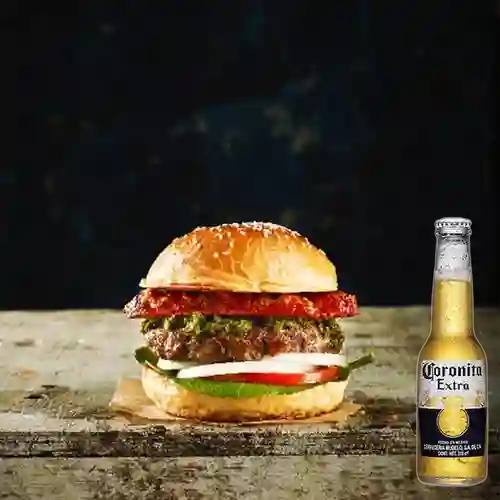 Combo Gaucha + Cerveza Coronita Bot. 210ml