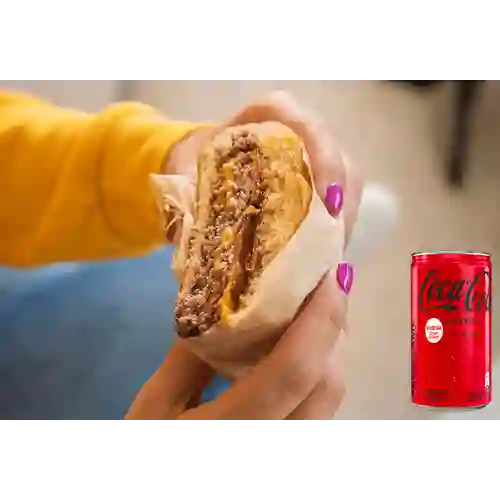 Combo Smash Burger + Coca Cola Sin Azúcar 235ML