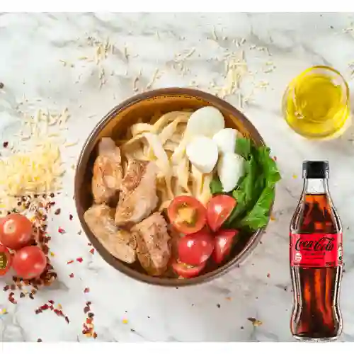 Combo Pollo Primavera + Coca Cola Sin Azúcar 300ML