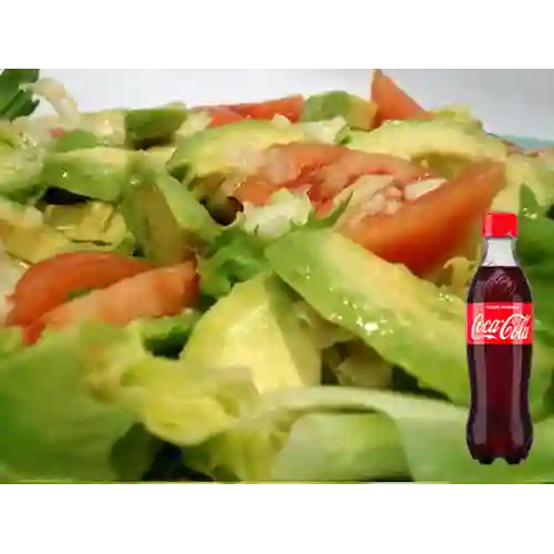 Combo Ensalada + Coca-Cola Sabor Original 400 ml