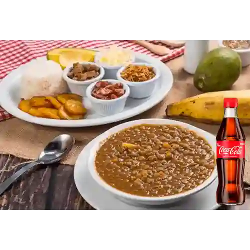Cazuela de Lentejas Typykos Normal +CocaCola Org 300ml