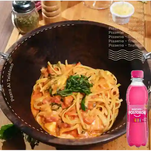 Combo Pasta Al Telefono + Manzana 250 ml