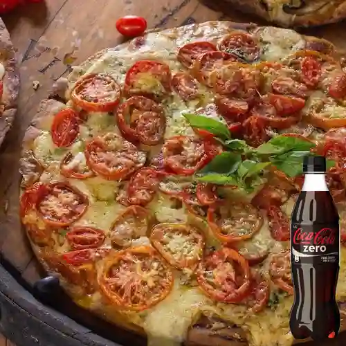 Combo Pizza Margarita + Coca-cola 400ml Zero