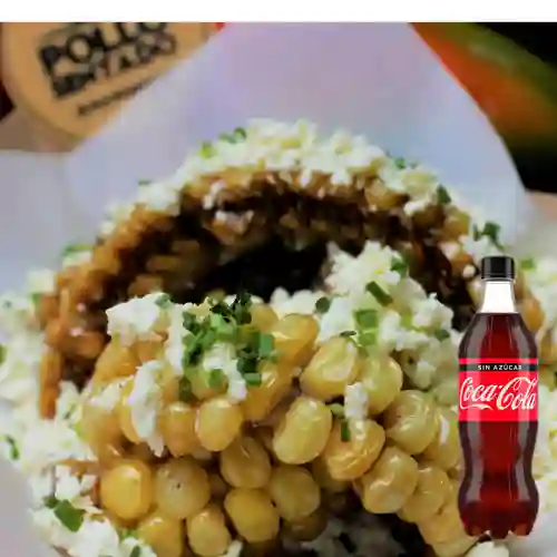 Combo Chicharrón de Mazorca +Cocacola S/az 400ml