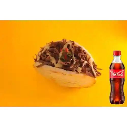 Combo Carne + Coca Cola Original 400 ml