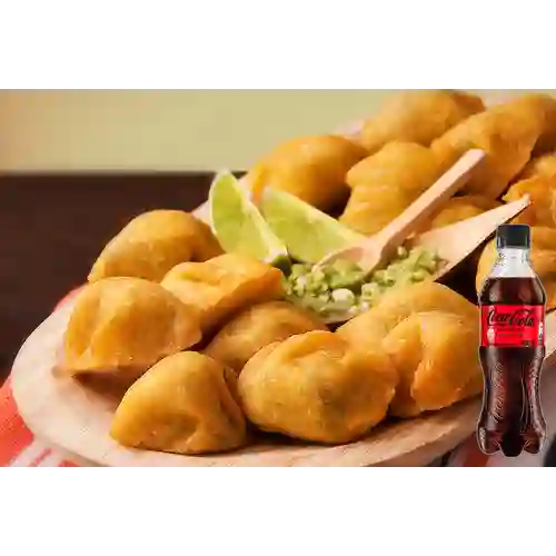 Combo Empanaditas Obelisco +Cocacola S/az 400ml