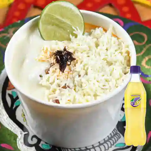 Combo Esquites Guadalupe + Quatro Original 400ML