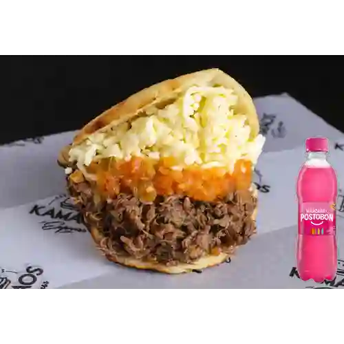 Combo Arepa Julieta + Manzana 250 ml