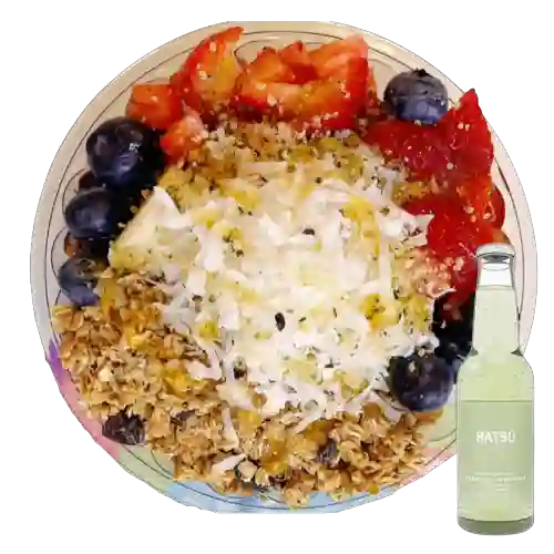 Combo Acai Bowls + Soda Hatsu Sandia Albahaca 300 ml