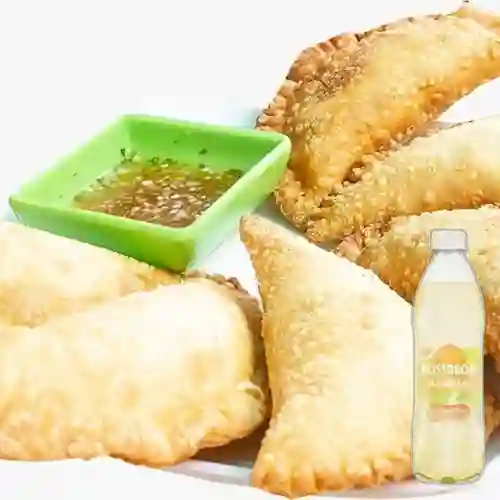 Combo Empanadas X6 + Acqua Frutos Citricos 500 ml