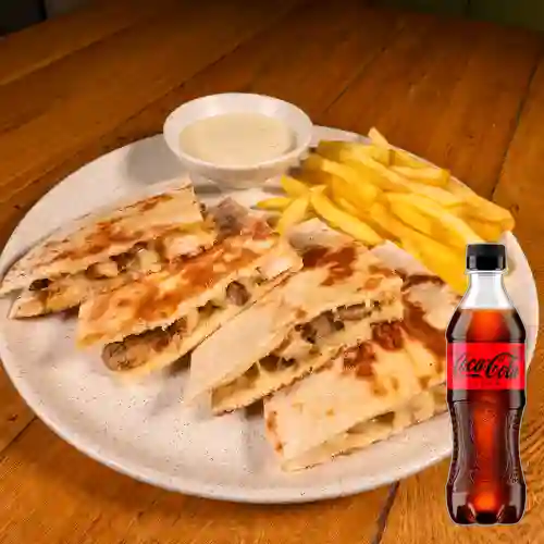 Combo Sandwich Pollo Champiñon + Coca-Cola ZERO 400ml