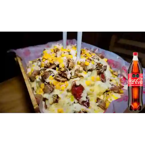 Salvajada Dparrilla (2 Personas) + Cocacola Org 1.5l