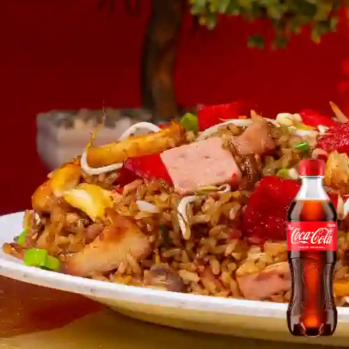 Combo 1/2 Arroz Especial + Coca Cola Original 400 ml