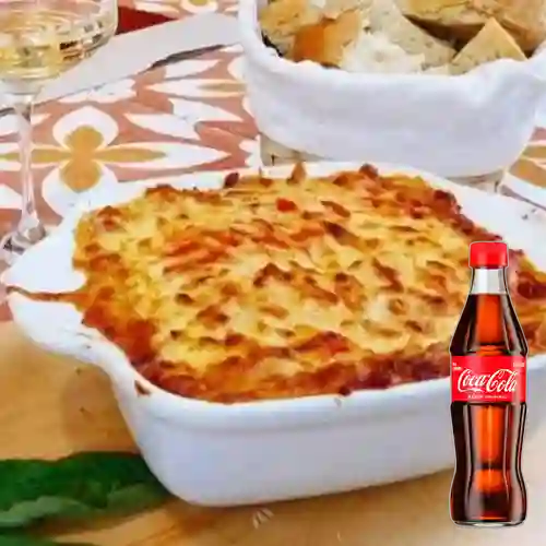 Combo Lasagna 18 Scalini + Coca Cola Original 300ML